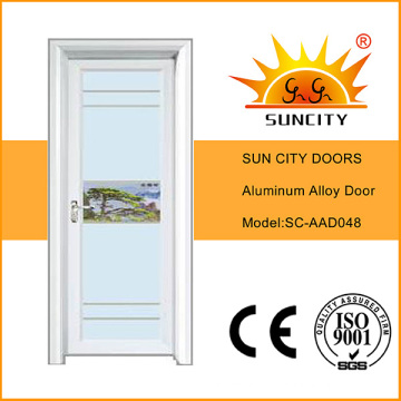 Low Price Popular Aluminum Alloy Washroom Door (SC-AAD048)